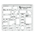 Residential Furniture Template 9 (8.125"x6.875"x0.03")